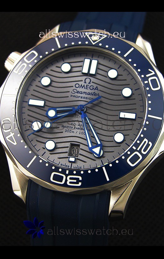 IMG_9081 Omega Seamaster 300M Co-Axial Master Chronometer GREY 1:1 Mirror Replica 5