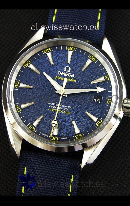 IMG_9081 Omega Seamaster Aqua Terra Co-Axial SPECTRE Limited Edition 1:1 Mirror Replica 5