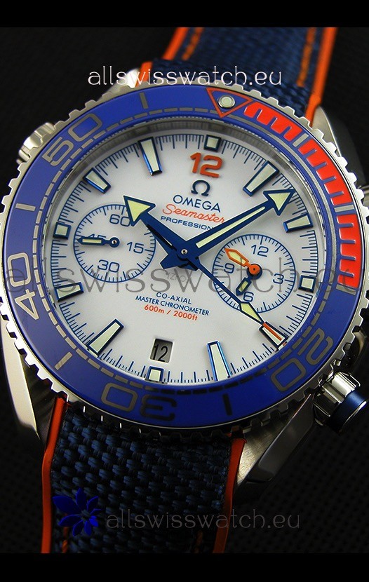 IMG_9081 Omega Seamaster Planet Ocean 600M Michael Phelps 1:1 Mirror Ultimate Edition Replica 5