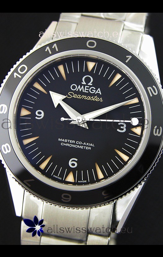 IMG_9081 Omega Seamaster 300 CoAxial 007 Spectre Edition 1:1 Mirror Ultimate Edition Replica 5
