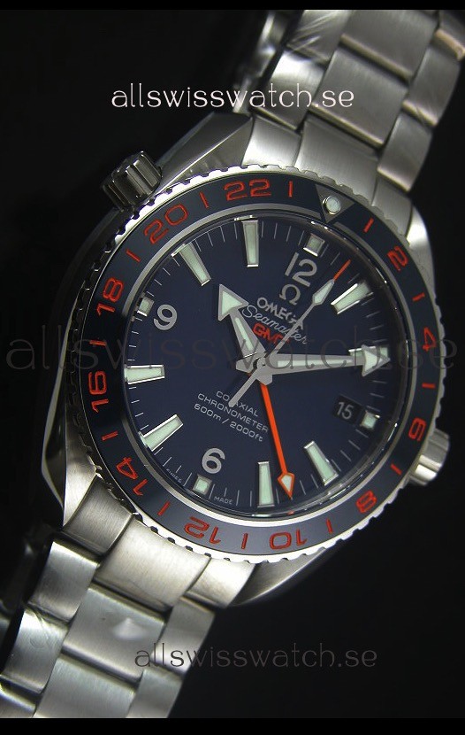 IMG_9081 Omega Seamaster Planet Ocean 600M GMT Good Planet 1:1 Mirror Replica 5