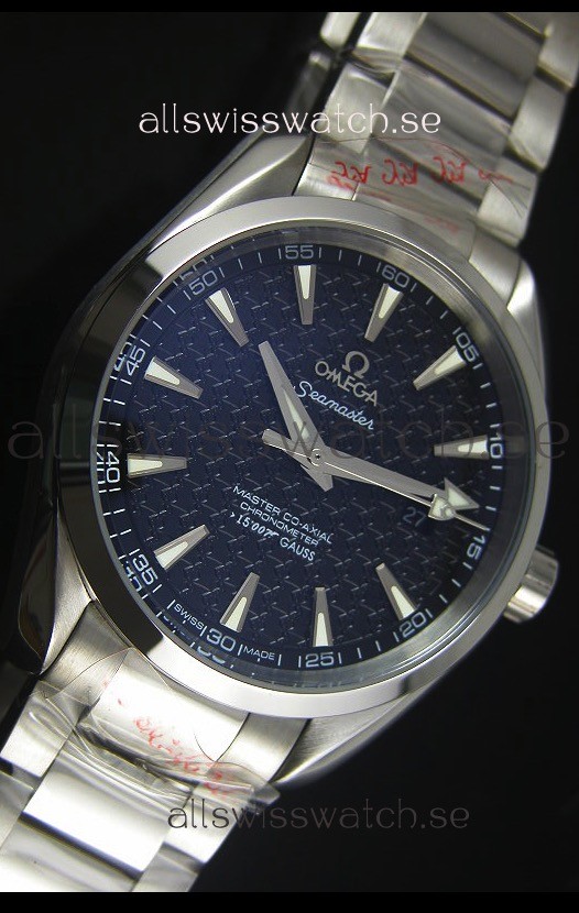 IMG_9081 Omega Seamaster Master Co-Axial Aqua Terra 007 Spectre 15007 Gauss Edition Replica 5