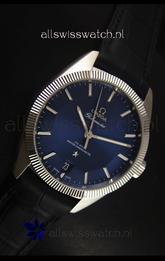 Omega Globemaster Co-Axial Dark Blue Dial Stainless Steel - 1:1 Mirror Replica 5