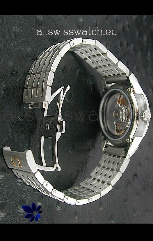 IMG_9081 Omega De Ville Hour Vision in Stainless Steel Replica 5