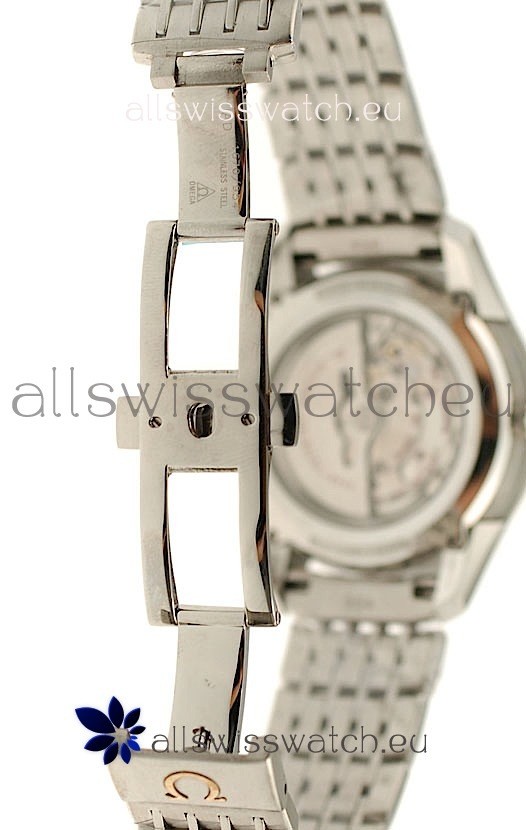 Omega Co Axial De Ville Hour Visionin White Dial Replica 5