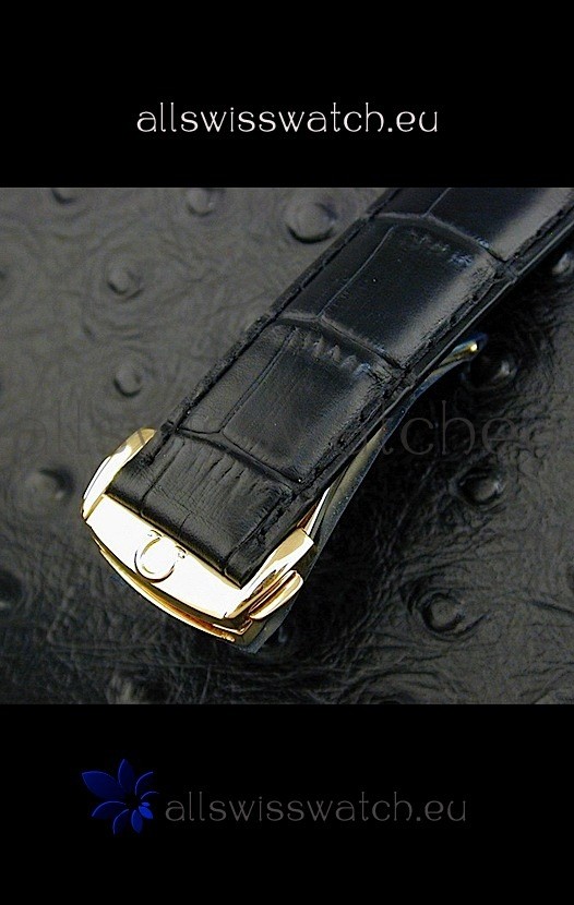 IMG_9081 Omega De Ville Hour Vision in Yellow Gold Replica 5