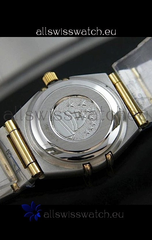IMG_9081 Omega Constellation Chronometer Lady Two Tone - Real 18K Gold Replica 5