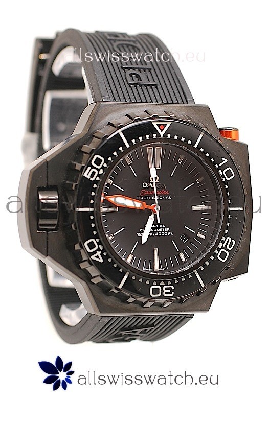 IMG_9081 Omega Seamaster Ploprof 1200M in Black Replica 5