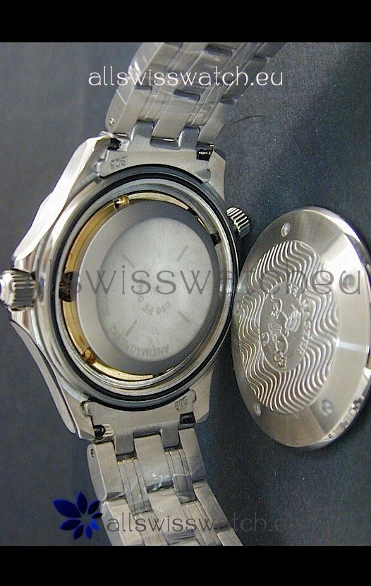 IMG_9081 Omega Seamaster GMT Professional in Black Dial Replica 5