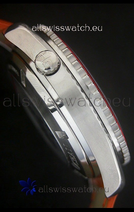 Omega Seamaster CO AXIAL Chronometer in Orange Replica 5