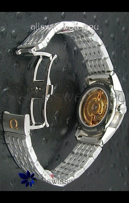 IMG_9081 Omega DeVille in Stainless Steel Case Replica 5