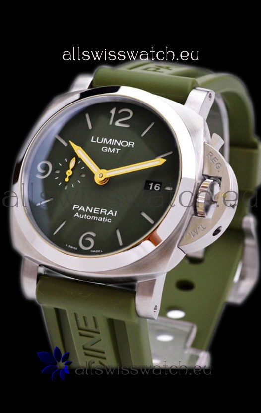 Panerai Luminor Marina GMT PAM1056 904L Steel - 1:1 Mirror Replica 5