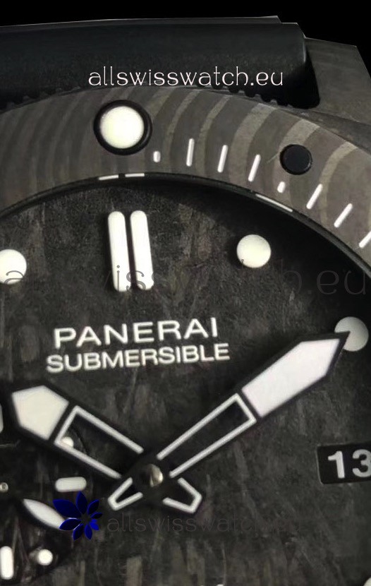 Panerai Submersible Marina Militare Carbotech 47MM 1:1 Mirror Replica 5