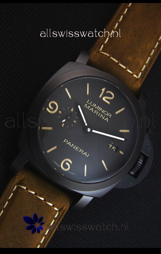 IMG_9081 Panerai Luminor Marina PAM386 Ceramica Case 1:1 Ultimate Replica 5