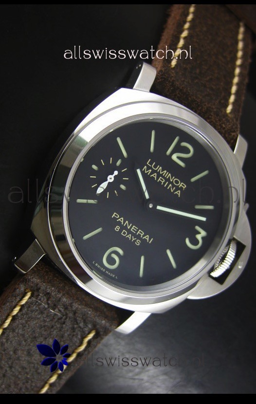 IMG_9081 Panerai Luminor Marina PAM510 8 Days P.5000 Movement - 1:1 Mirror Replica 5