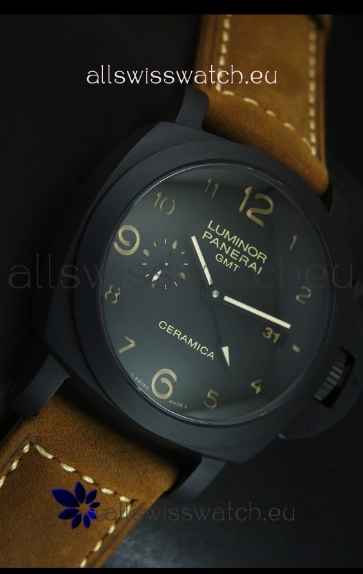 IMG_9081 Panerai Luminor GMT PAM441 Ceramica - 1:1 Mirror Replica 5