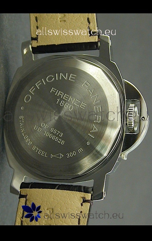 IMG_9081 Panerai Luminor GMT 8 Days Watch in Black Dial Replica 5