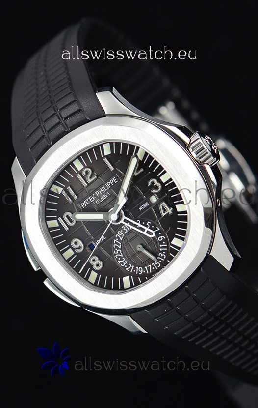 IMG_9081 Patek Philippe Aquanaut 5164A 1:1 Mirror Brown Dial Replica 5