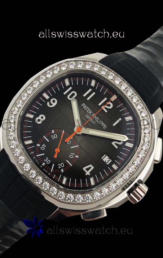 IMG_9081 Patek Philippe Aquanaut 5968A Chronograph 1:1 Mirror Replica 5