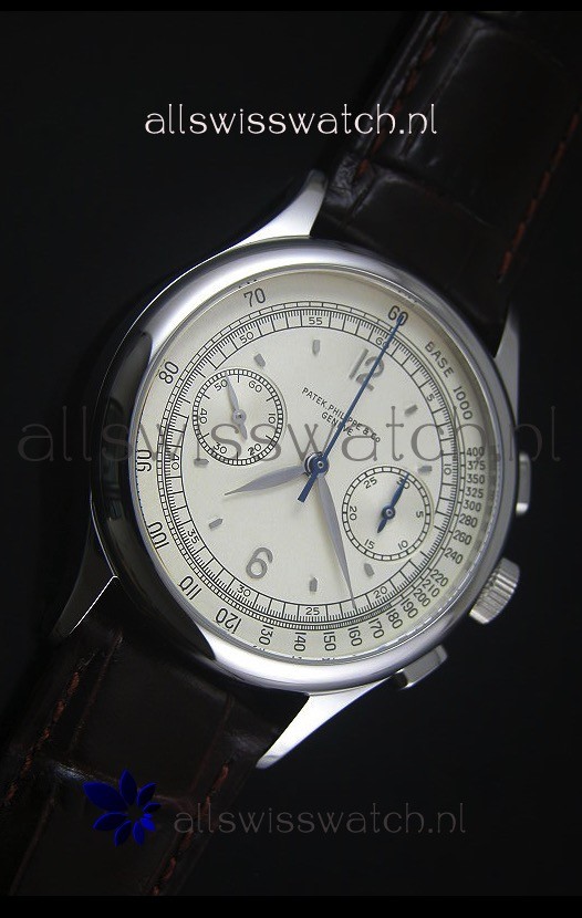 IMG_9081 Patek Philippe Complications 5170G Cream Dial Replica 5