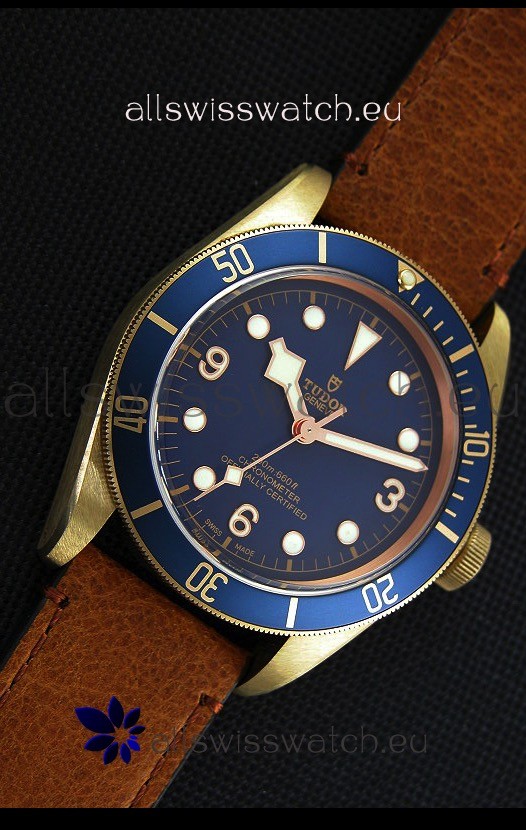 IMG_9081 Tudor Heritage Bronze Black Bay Blue Bucherer Limited Edition 1:1 Mirror Replica 5