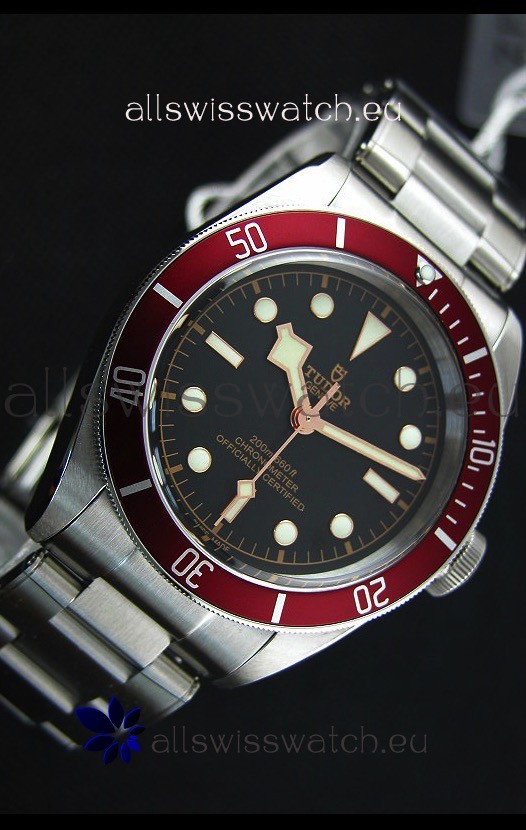 IMG_9081 Tudor Heritage Black Bay Red Bezel1:1 Ultimate Mirror Edition Replica 5