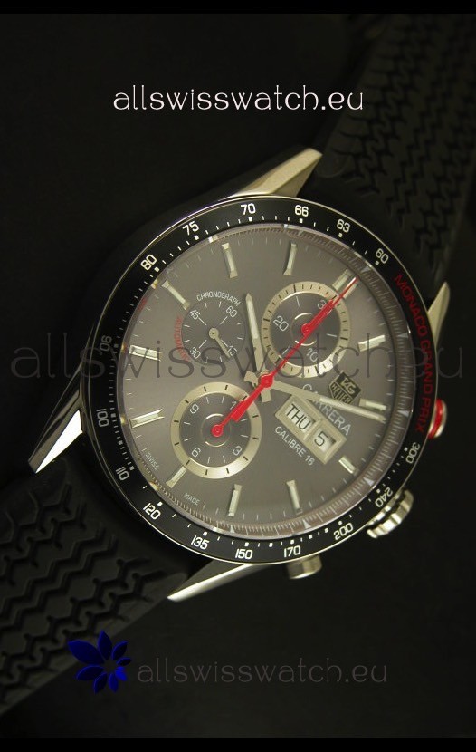 IMG_9081 Tag Heuer Carrera Calibre 16 Monaco GP Edition - 1:1 Mirror Replica 5