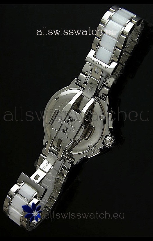IMG_9081 Tag Heuer Formula 1 Chronograph Ceramic Ladies in Ceramic Bezel Replica 5