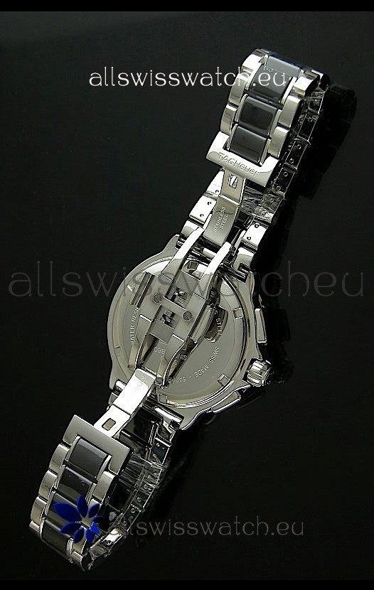IMG_9081 Tag Heuer Formula 1 Chronograph Ceramic Ladies in Black Bezel Replica 5