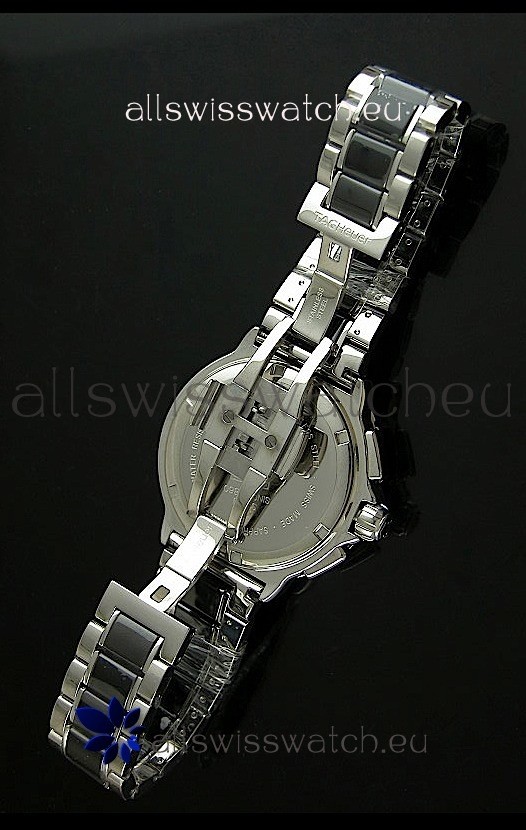 IMG_9081 Tag Heuer Formula 1 Chronograph Ceramic Ladies in Diamond Bezel Replica 5