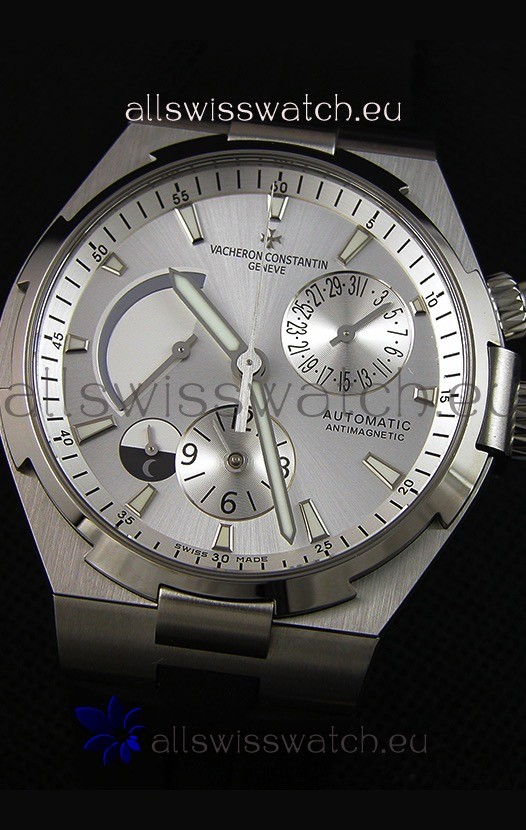 IMG_9081 Vacheron Constantin Overseas Dual Time Steel White Dial Replica 5