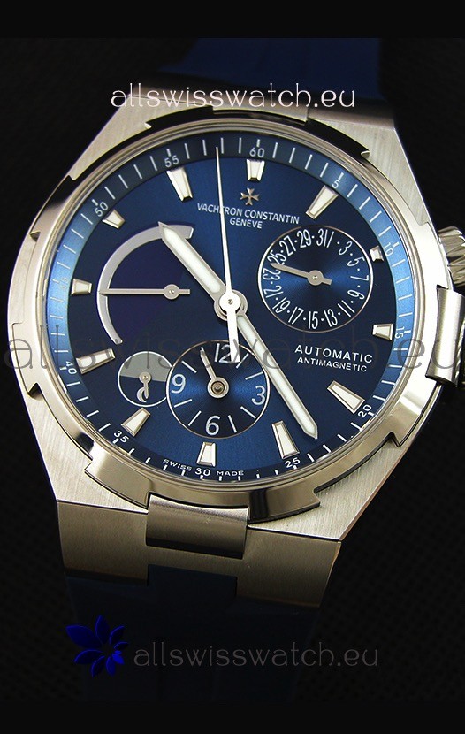 IMG_9081 Vacheron Constantin Overseas Dual Time Blue Dial Replica 5