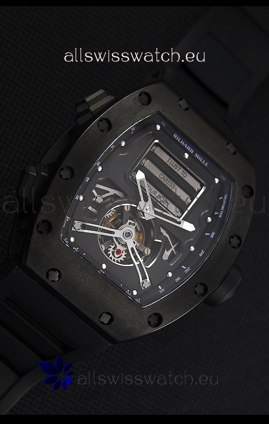IMG_9081 Richard Mille RM069 Tourbillon Erotic PVD Case Replica 5