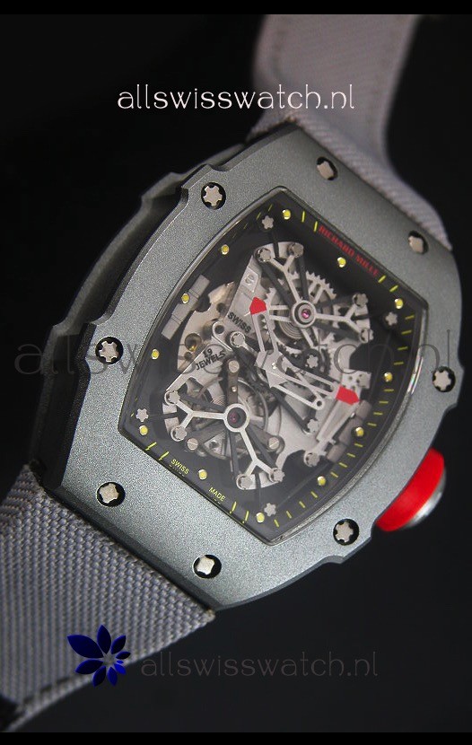 IMG_9081 Richard Mille RM027 Tourbillon Rafael Nadal Edition in Titanium Case Replica 5