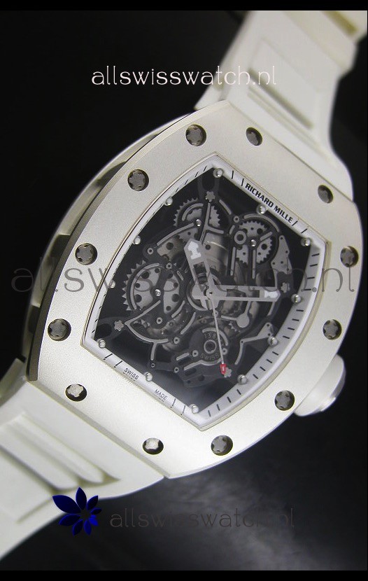 IMG_9081 Richard Mille RM055 Bubba Watsonin White Replica 5