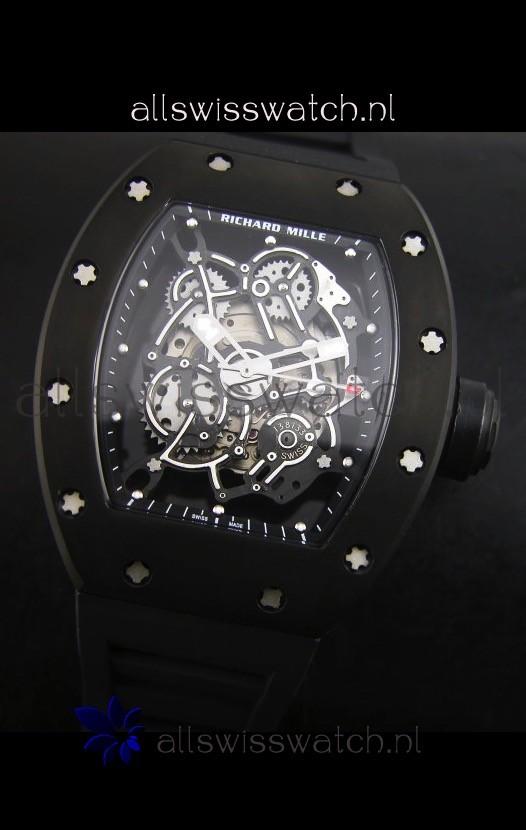 IMG_9081 Richard Mille RM055 Bubba Watsonin Black Indexes Replica 5