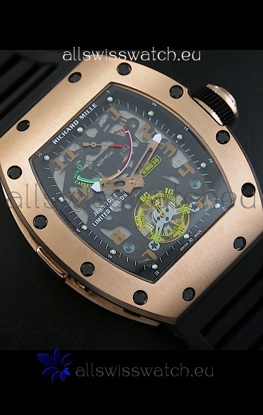IMG_9081 Richard Mille RM002 Power Reserve Tourbillonin Pink Gold Case Replica 5