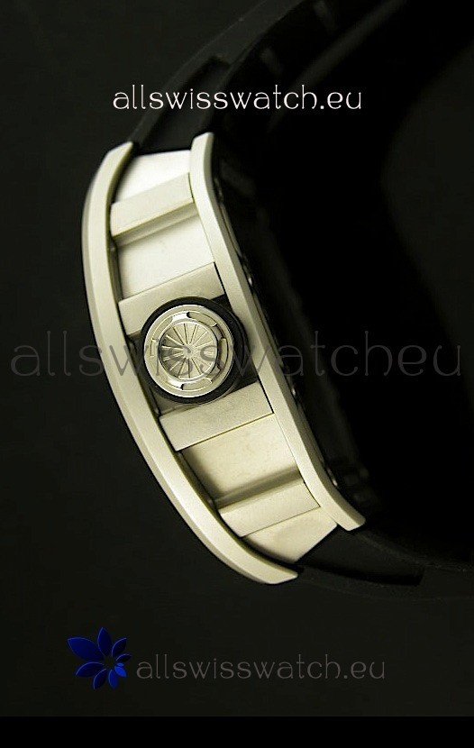 IMG_9081 Richard Mille RM052 Skull Tourbillonin Brushed Steel Case Replica 5