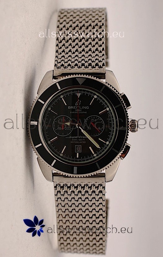 IMG_9081 Breitling SuperOcean Heritage- Black Dial Replica 5