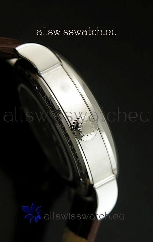 IMG_9081 Alange Sohne Dual Sub Dials Brown Strap Replica 5
