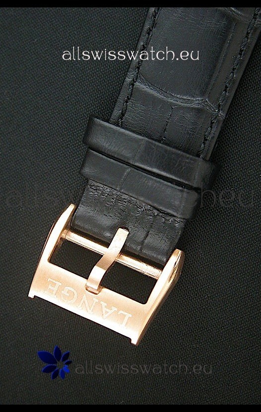 IMG_9081 A. Lange & Sohne Glashutte In Sachskn Classic Rose Gold Replica 5