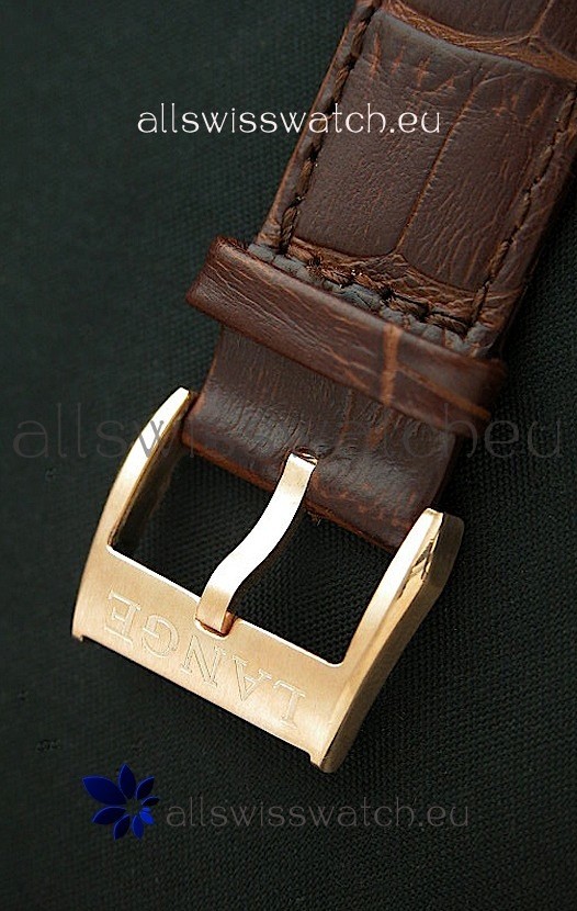 IMG_9081 A. Lange & Sohne Cortes de Geneve Decorative Bridges Classic Rose Gold Replica 5