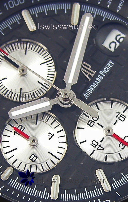 IMG_9081 Audemars Piguet Royal Oak Offshore Chronograph Quartz PVD Case Replica 5
