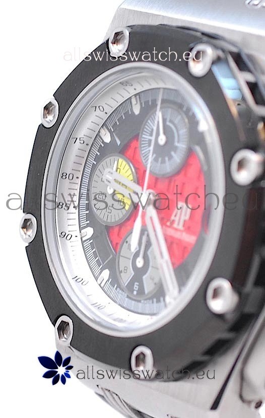 IMG_9081 Audemars Piguet Rubens Barrichello 2011 Edition Japanese in Red Dial Replica 5