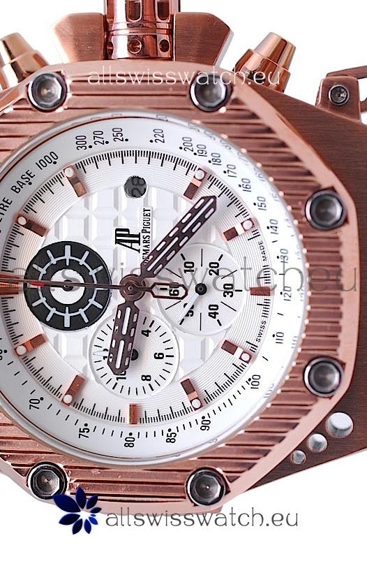 Audemars Piguet Royal Oak Offshore Limited Edition Survivor Rose Gold Replica 5