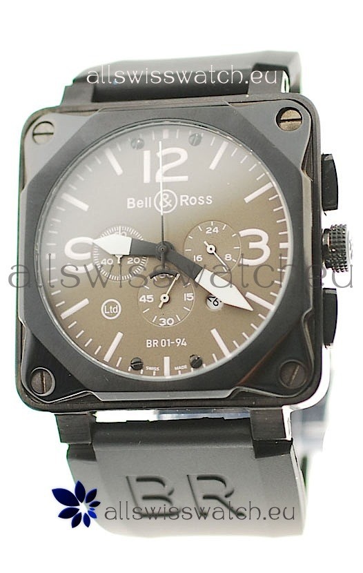 IMG_9081 Bell and Ross BR01-94 Edition PVD in Grey Dial Replica 5