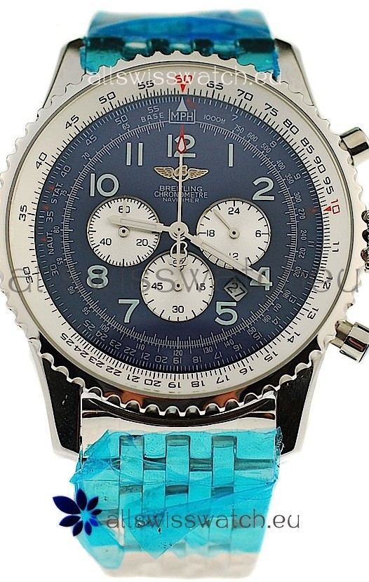 IMG_9081 Breitling Navitimer Chronometre in Blue Dial Replica 5