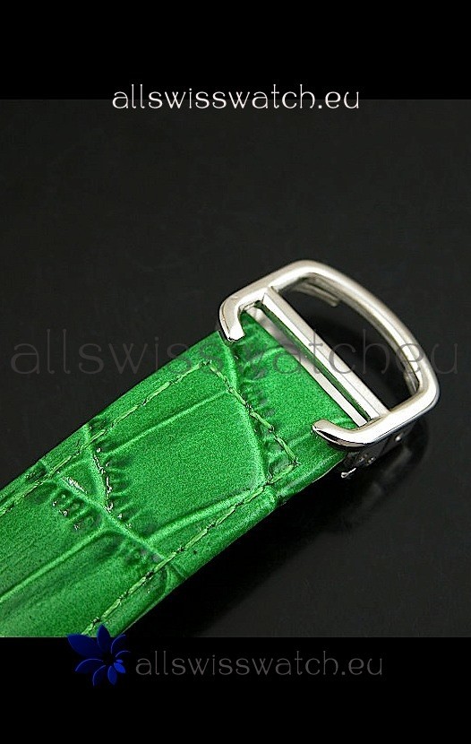 IMG_9081 Cartier Ronde de Tourbillon in Green Strap Replica 5