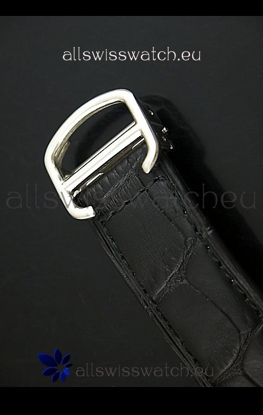 IMG_9081 Cartier Ronde de Tourbillon Diamond in Black Dial Replica 5