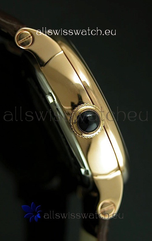 IMG_9081 Ballon De Cartier Flying Tourbillon - Pink Gold Case Replica 5